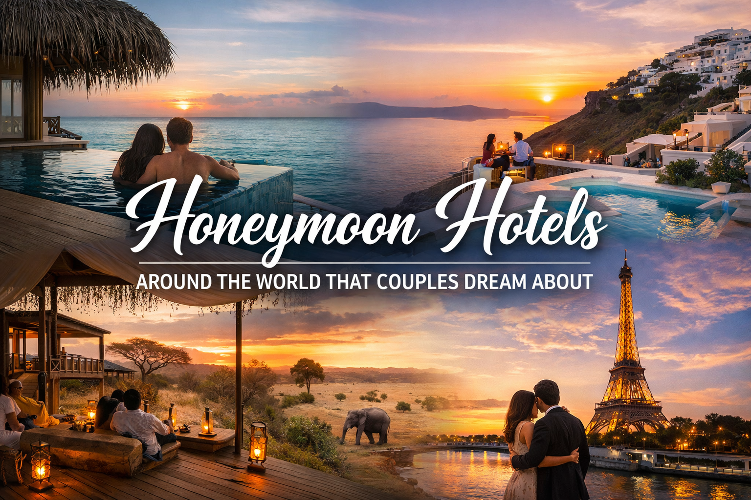 Honeymoon Hotels Around the World That Couples Dream About