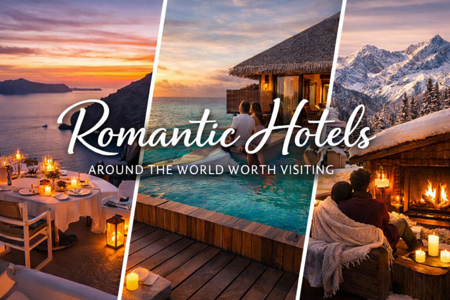 Romantic Hotels Around the World Worth Visiting