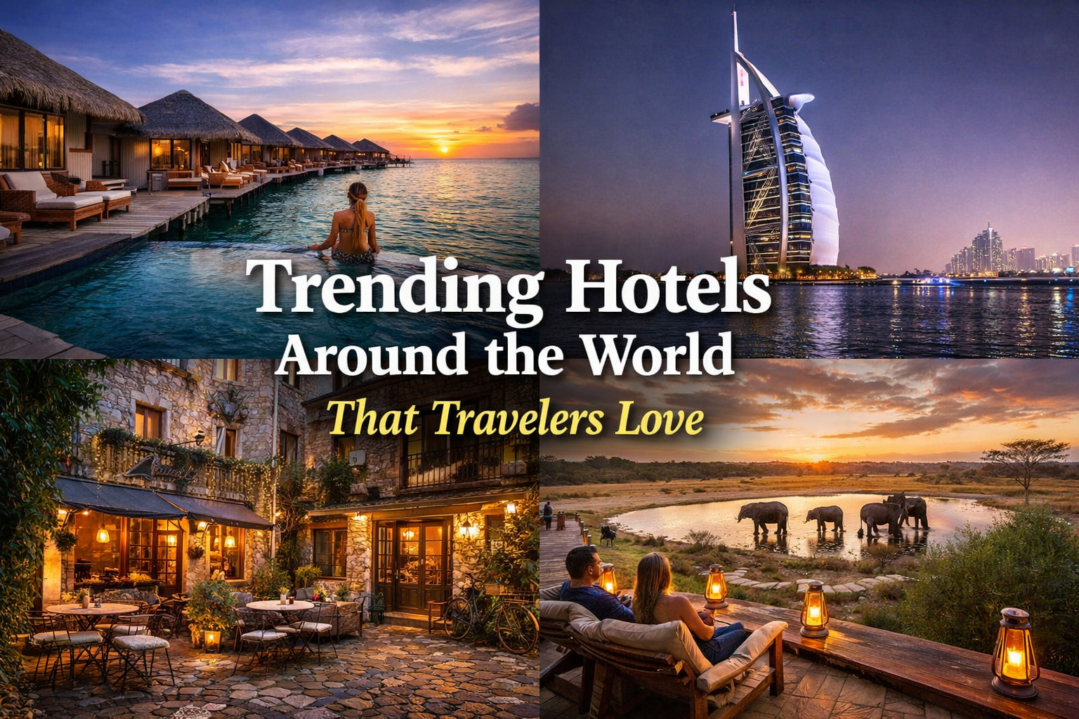 Trending Hotels Around the World That Travelers Love