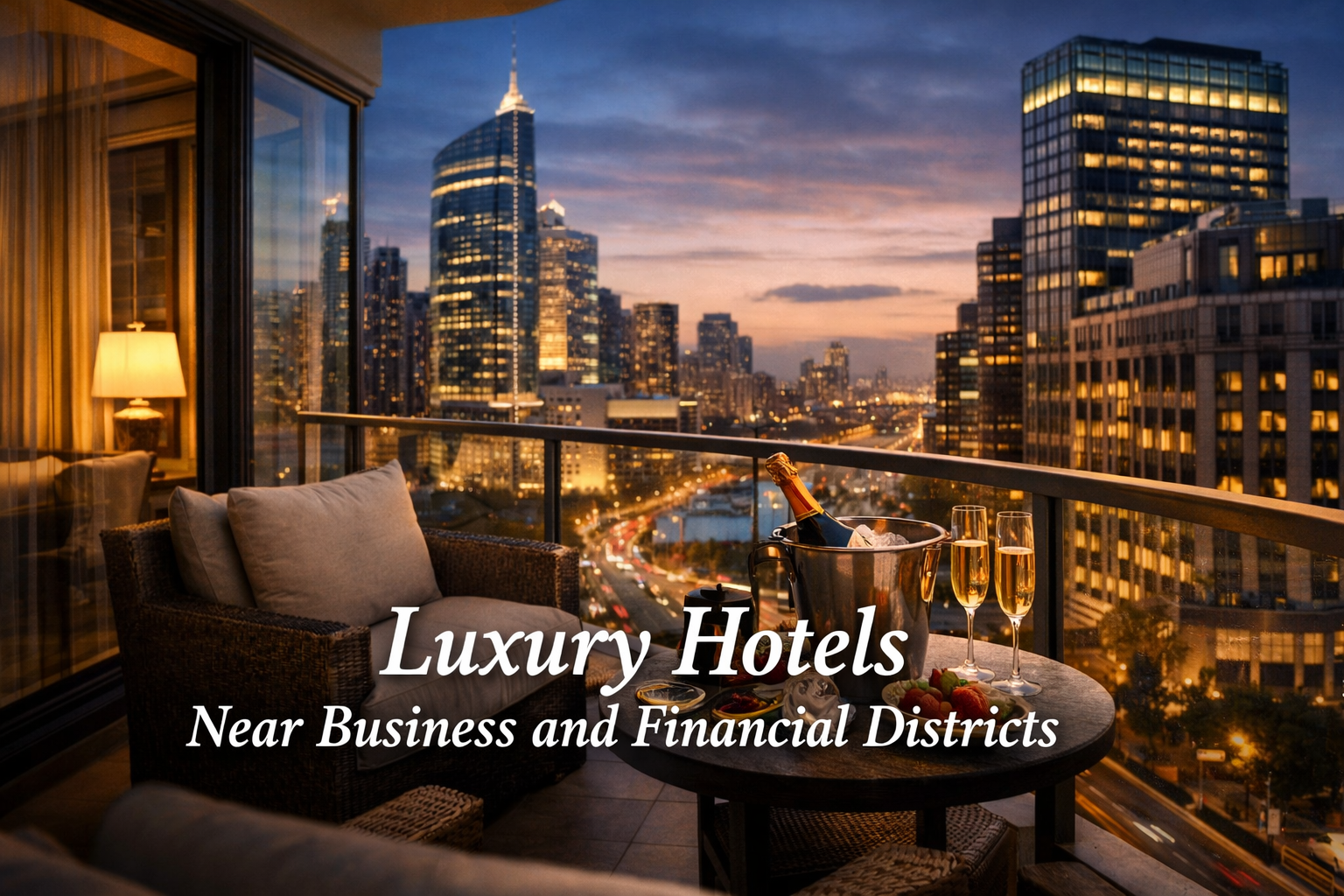 Luxury Hotels Near Business and Financial Districts